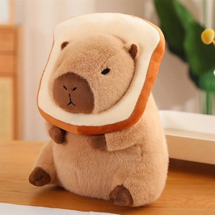 Cute Capybara Shaped Pillow