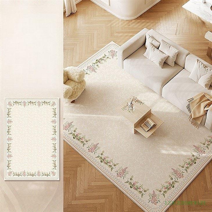 Floral Living Room Area Rug factory