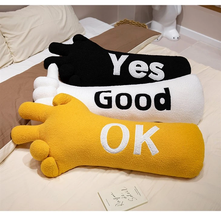 Hand Shaped Plush Pillow