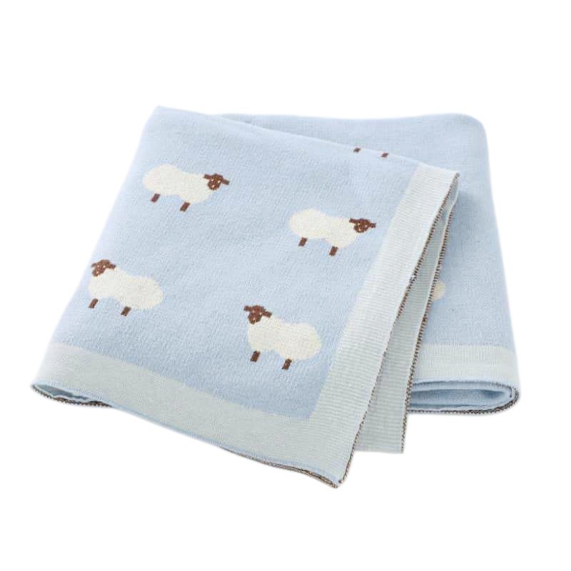 Knitted Cotton Blanket Throw best
