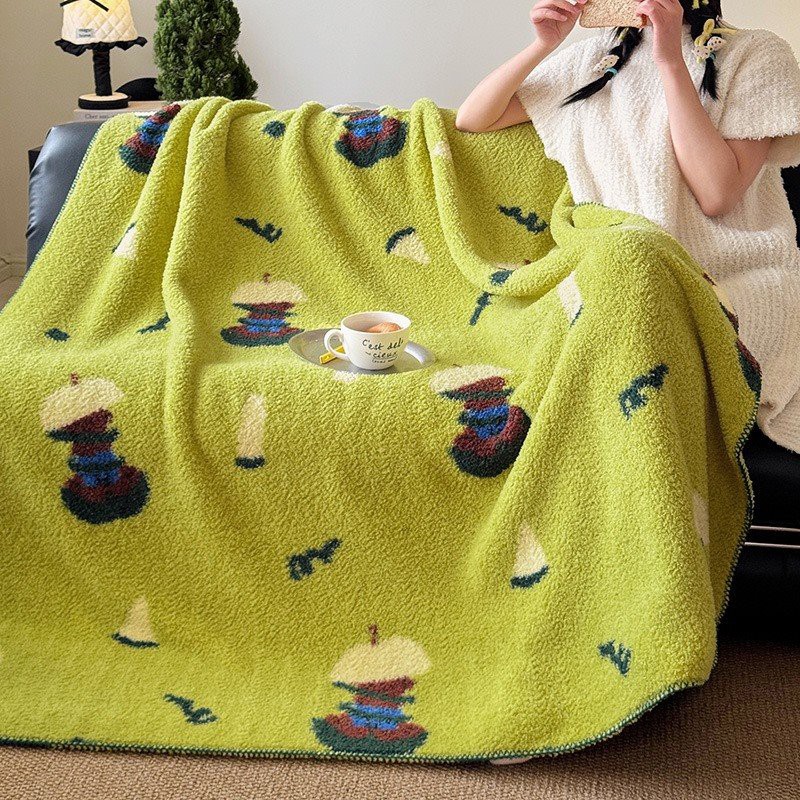 Knitted Fleece Blanket suppliers