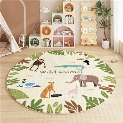 Cartoon Round Area Rug